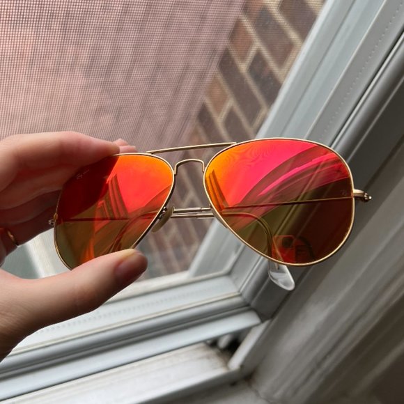 Ray-ban XL Aviator Flash Sunglasses main image 5